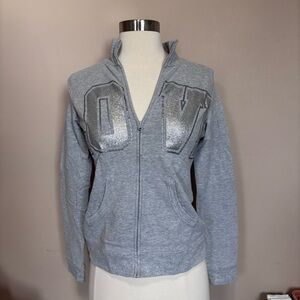 United Colors Of Benetton Gray Hoodie